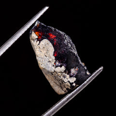 Attractive Top Grade Quality 100% Natural Welo Fire Black Ethiopian Opal Rough Loose Gemstone For Making Jewelry 18X12X9 MM 8.5 Cts. KR05-1 Sunkarton