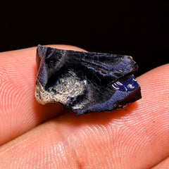 Unique Top Grade Quality 100% Natural Welo Fire Black Ethiopian Opal Rough Loose Gemstone For Making Jewelry 18X13X6 MM 5.5 Cts. KR05-48 Sunkarton