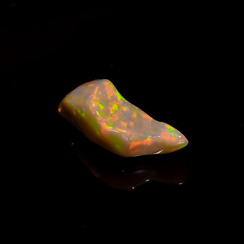 Immaculate Top Grade Quality 100% Natural Welo Fire Brown Ethiopian Opal Rough Loose Gemstone For Making Jewelry 21X9X8 MM 6 Cts. KR06-13 Sunkarton