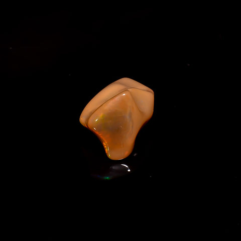 Incredible Top Grade Quality 100% Natural Welo Fire Brown Ethiopian Opal Rough Loose Gemstone For Making Jewelry 12X7X7 MM 2.5 Cts. KR06-14 Sunkarton