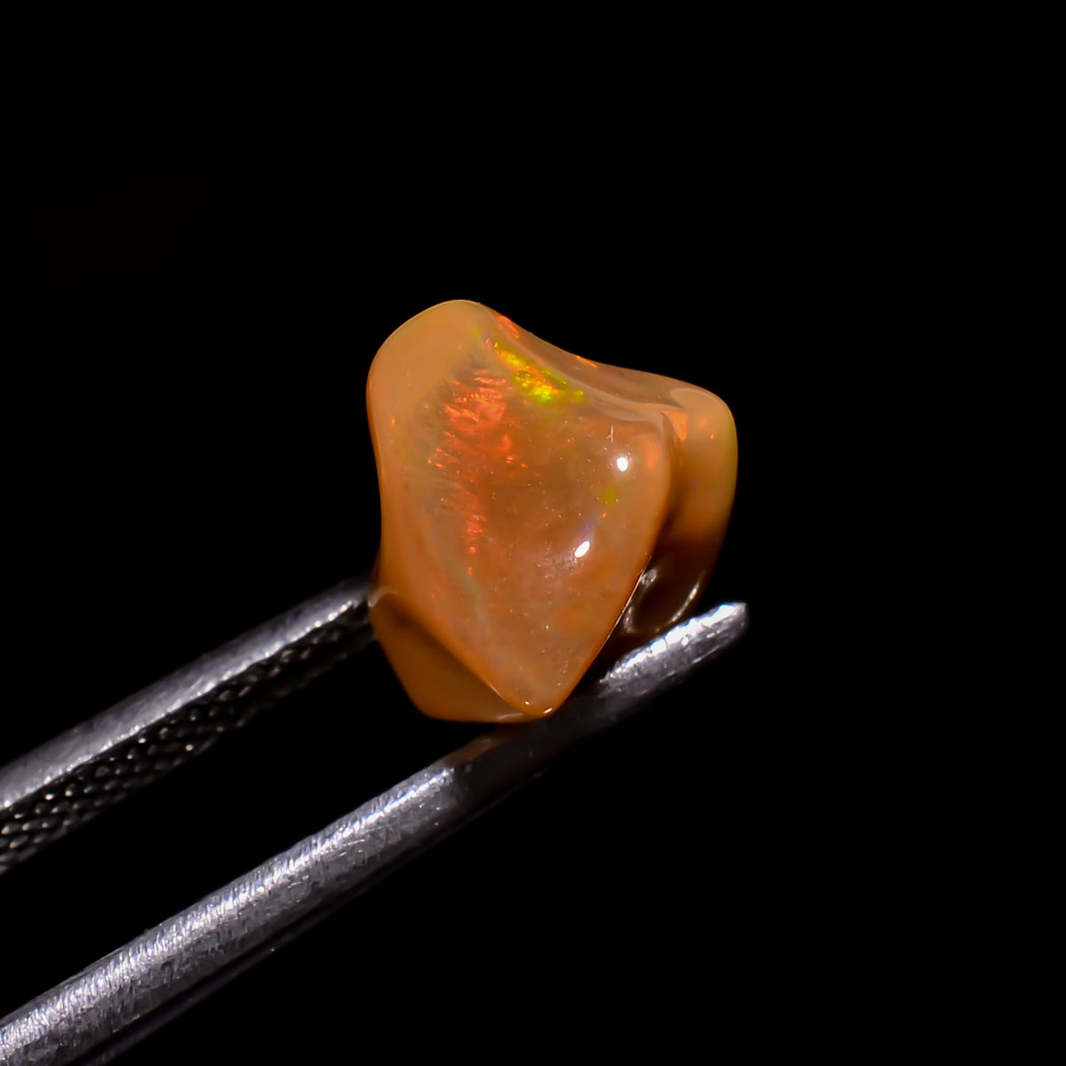 Incredible Top Grade Quality 100% Natural Welo Fire Brown Ethiopian Opal Rough Loose Gemstone For Making Jewelry 12X7X7 MM 2.5 Cts. KR06-14 Sunkarton