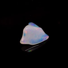 Marvellous Top Grade Quality 100% Natural Welo Fire White Ethiopian Opal Rough Loose Gemstone For Making Jewelry 14X10X7 MM 3.5 Cts. KR06-15 Sunkarton