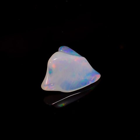 Marvellous Top Grade Quality 100% Natural Welo Fire White Ethiopian Opal Rough Loose Gemstone For Making Jewelry 14X10X7 MM 3.5 Cts. KR06-15 Sunkarton