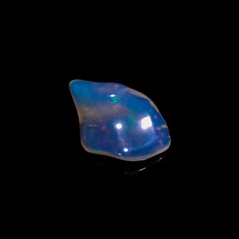 Outstanding Top Grade Quality 100% Natural Welo Fire White Ethiopian Opal Rough Loose Gemstone For Making Jewelry 12X8X5 MM 1.5 Cts. KR06-17 Sunkarton