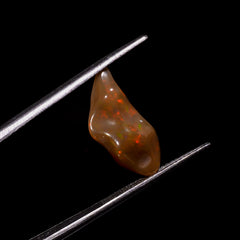 Splendid Top Grade Quality 100% Natural Welo Fire Brown Ethiopian Opal Rough Loose Gemstone For Making Jewelry 18X7X5 MM 3.5 Cts. KR06-18 Sunkarton