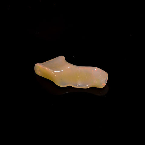 Superb Top Grade Quality 100% Natural Welo Fire Brown Ethiopian Opal Rough Loose Gemstone For Making Jewelry 17X7X4 MM 2 Cts. KR06-19 Sunkarton