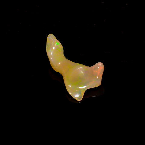 Wonderful Top Grade Quality 100% Natural Welo Fire Brown Ethiopian Opal Rough Loose Gemstone For Making Jewelry 20X10X5 MM 3 Cts. KR06-25 Sunkarton