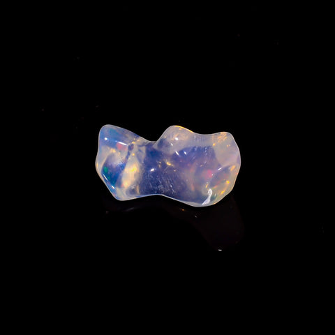 Awesome Top Grade Quality 100% Natural Welo Fire White Ethiopian Opal Rough Loose Gemstone For Making Jewelry 14X7X5 MM 2.5 Cts. KR06-28 Sunkarton