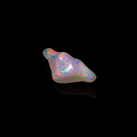 Beautiful Top Grade Quality 100% Natural Welo Fire White Ethiopian Opal Rough Loose Gemstone For Making Jewelry 14X5X5 MM 1.5 Cts. KR06-29 Sunkarton