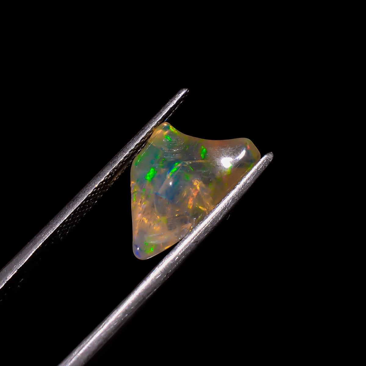 Terrific Top Grade Quality 100% Natural Welo Fire Brown Ethiopian Opal Rough Loose Gemstone For Making Jewelry 15X9X6 MM 4 Cts. KR06-48 Sunkarton