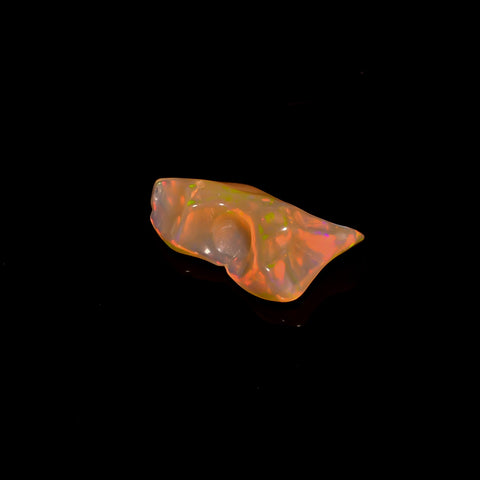 Unique Top Grade Quality 100% Natural Welo Fire Brown Ethiopian Opal Rough Loose Gemstone For Making Jewelry 17X7X4 MM 2.5 Cts. KR06-49 Sunkarton