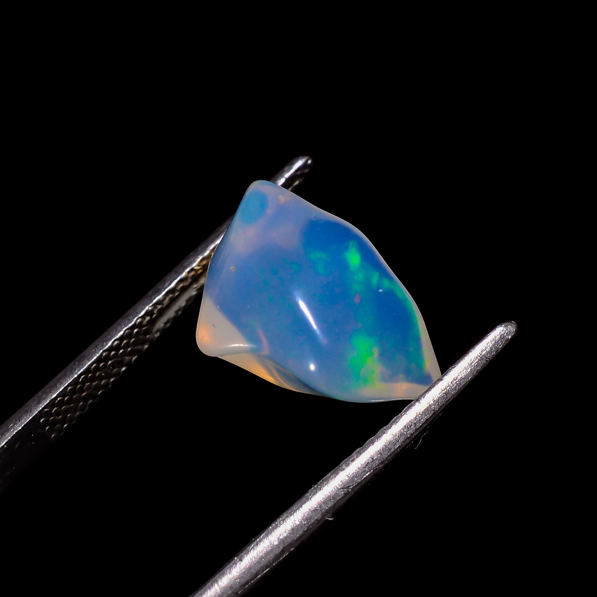 Awesome Top Grade Quality 100% Natural Welo Fire White Ethiopian Opal Rough Loose Gemstone For Making Jewelry 13X8X5 MM 2.5 Cts. KR06-53 Sunkarton