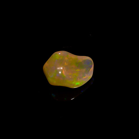Beautiful Top Grade Quality 100% Natural Welo Fire Brown Ethiopian Opal Rough Loose Gemstone For Making Jewelry 11X7X6 MM 2.5 Cts. KR06-54 Sunkarton