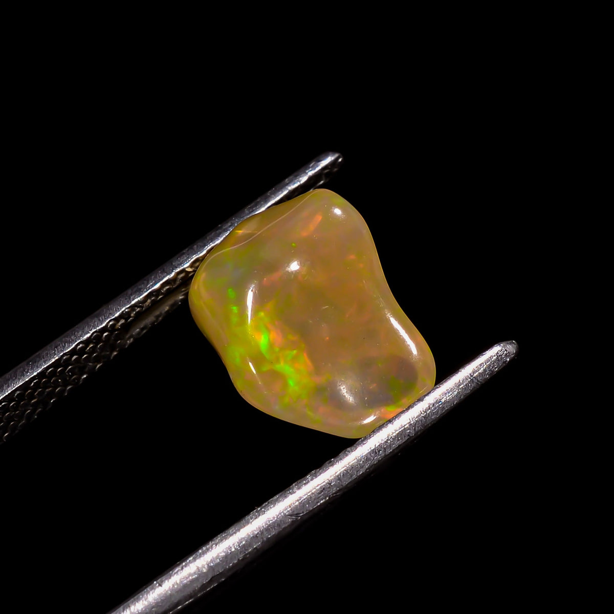 Beautiful Top Grade Quality 100% Natural Welo Fire Brown Ethiopian Opal Rough Loose Gemstone For Making Jewelry 11X7X6 MM 2.5 Cts. KR06-54 Sunkarton