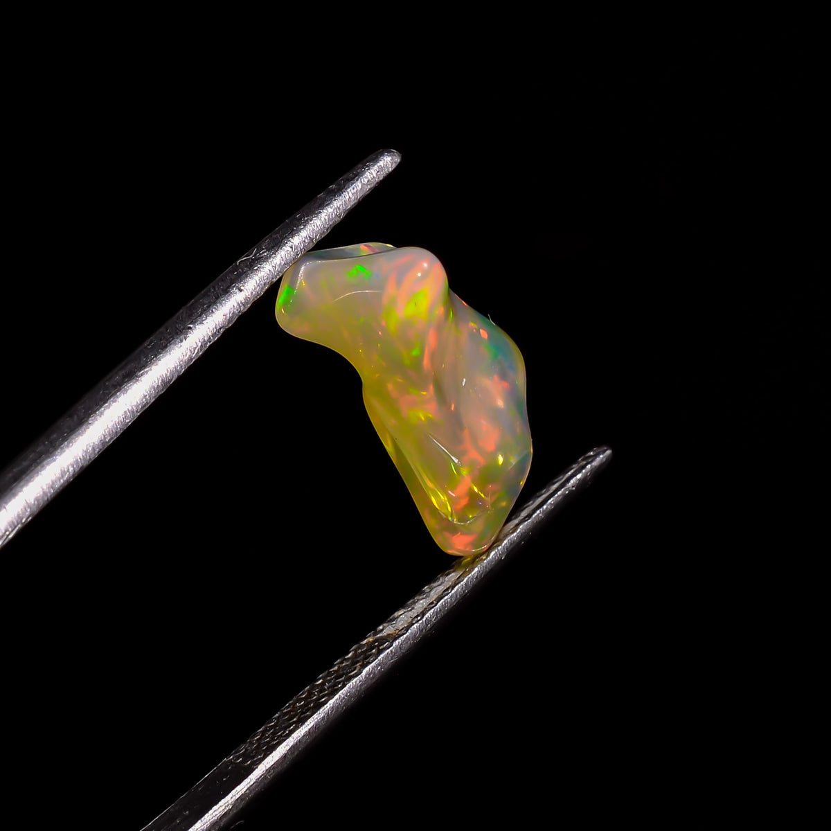 Dazzling Top Grade Quality 100% Natural Welo Fire Brown Ethiopian Opal Rough Loose Gemstone For Making Jewelry 13X7X5 MM 2 Cts. KR06-56 Sunkarton