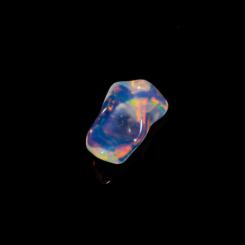 Excellent Top Grade Quality 100% Natural Welo Fire White Ethiopian Opal Rough Loose Gemstone For Making Jewelry 14X7X2 MM 1 Cts. KR06-57 Sunkarton