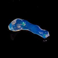 Classic Top Grade Quality 100% Natural Welo Fire White Ethiopian Opal Rough Loose Gemstone For Making Jewelry 25X8X5 MM 3 Cts. KR06-5 Sunkarton