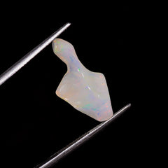Fantastic Top Grade Quality 100% Natural Welo Fire White Ethiopian Opal Rough Loose Gemstone For Making Jewelry 19X9X5 MM 3.5 Cts. KR06-61 Sunkarton