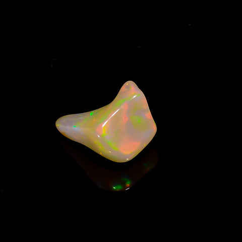Gorgeous Top Grade Quality 100% Natural Welo Fire Brown Ethiopian Opal Rough Loose Gemstone For Making Jewelry 12X9X5 MM 2 Cts. KR06-62 Sunkarton