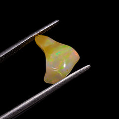 Gorgeous Top Grade Quality 100% Natural Welo Fire Brown Ethiopian Opal Rough Loose Gemstone For Making Jewelry 12X9X5 MM 2 Cts. KR06-62 Sunkarton