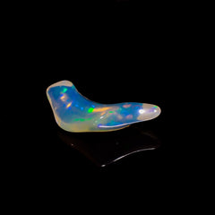 Immaculate Top Grade Quality 100% Natural Welo Fire White Ethiopian Opal Rough Loose Gemstone For Making Jewelry 15X6X4 MM 1.5 Cts. KR06-63 Sunkarton