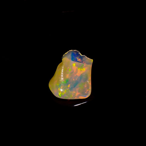 Marvellous Top Grade Quality 100% Natural Welo Fire Brown Ethiopian Opal Rough Loose Gemstone For Making Jewelry 8X7X4 MM 1 Cts. KR06-65 Sunkarton