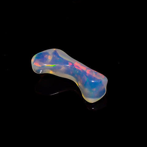Tempting Top Grade Quality 100% Natural Welo Fire White Ethiopian Opal Rough Loose Gemstone For Making Jewelry 18X8X4 MM 2.5 Cts. KR06-72 Sunkarton