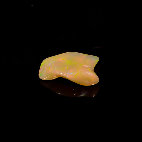 Unique Top Grade Quality 100% Natural Welo Fire Brown Ethiopian Opal Rough Loose Gemstone For Making Jewelry 12X7X3 MM 2 Cts. KR06-74 Sunkarton