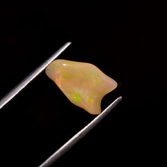 Unique Top Grade Quality 100% Natural Welo Fire Brown Ethiopian Opal Rough Loose Gemstone For Making Jewelry 12X7X3 MM 2 Cts. KR06-74 Sunkarton