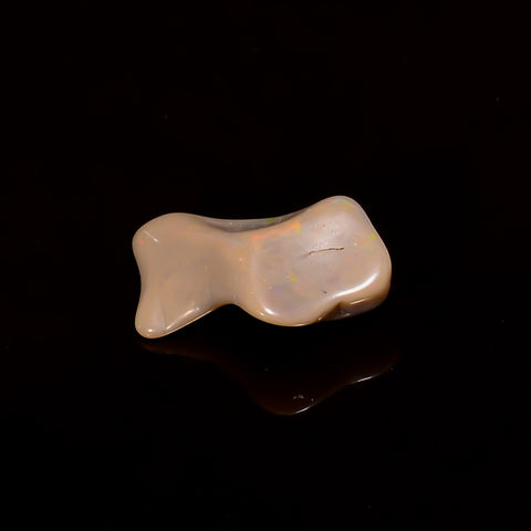 Excellent Top Grade Quality 100% Natural Welo Fire White Ethiopian Opal Rough Loose Gemstone For Making Jewelry 13X7X4 MM 1.5 Cts. KR06-82 Sunkarton