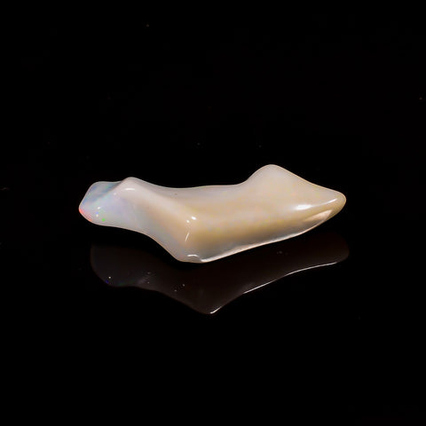 Exclusive Top Grade Quality 100% Natural Welo Fire White Ethiopian Opal Rough Loose Gemstone For Making Jewelry 24X8X5 MM 4.5 Cts. KR06-83 Sunkarton