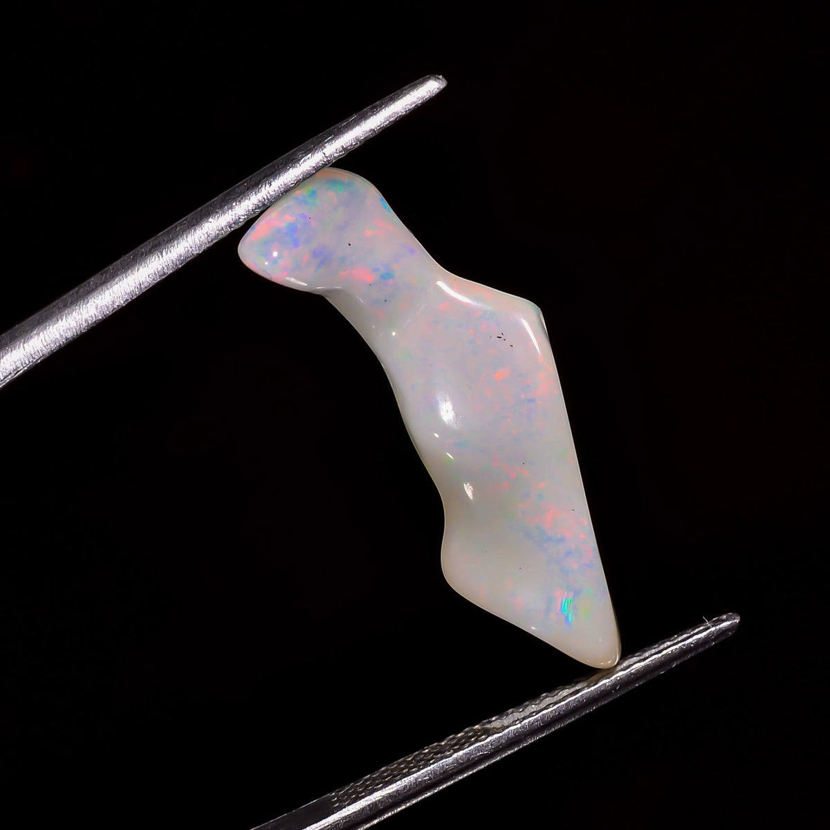 Exclusive Top Grade Quality 100% Natural Welo Fire White Ethiopian Opal Rough Loose Gemstone For Making Jewelry 24X8X5 MM 4.5 Cts. KR06-83 Sunkarton
