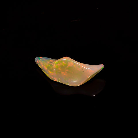 Fantastic Top Grade Quality 100% Natural Welo Fire Brown Ethiopian Opal Rough Loose Gemstone For Making Jewelry 16X6X4 MM 1.5 Cts. KR06-86 Sunkarton