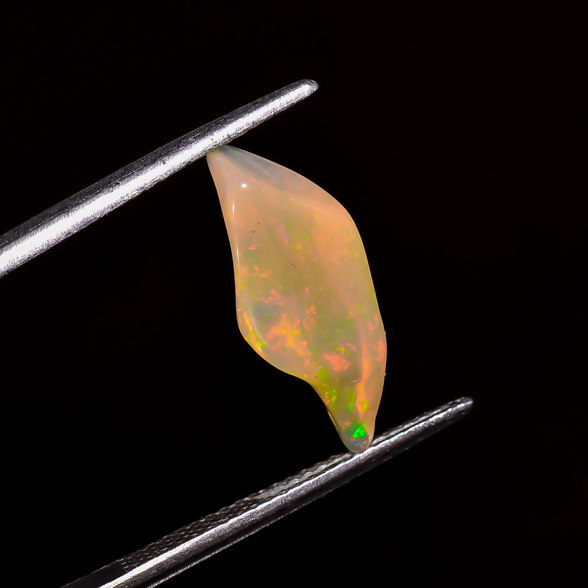 Fantastic Top Grade Quality 100% Natural Welo Fire Brown Ethiopian Opal Rough Loose Gemstone For Making Jewelry 16X6X4 MM 1.5 Cts. KR06-86 Sunkarton