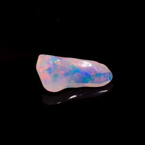 Incredible Top Grade Quality 100% Natural Welo Fire White Ethiopian Opal Rough Loose Gemstone For Making Jewelry 13X6X4 MM 1.5 Cts. KR06-89 Sunkarton