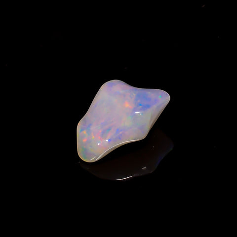 Marvellous Top Grade Quality 100% Natural Welo Fire White Ethiopian Opal Rough Loose Gemstone For Making Jewelry 11X7X5 MM 1.5 Cts. KR06-90 Sunkarton