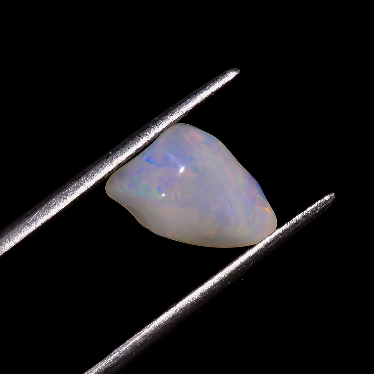 Marvellous Top Grade Quality 100% Natural Welo Fire White Ethiopian Opal Rough Loose Gemstone For Making Jewelry 11X7X5 MM 1.5 Cts. KR06-90 Sunkarton