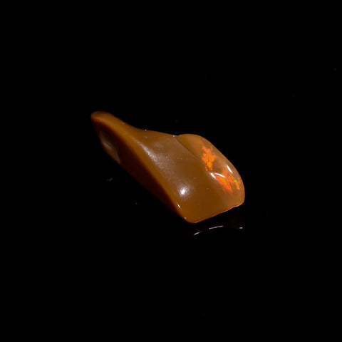 Outstanding Top Grade Quality 100% Natural Welo Fire Brown Ethiopian Opal Rough Loose Gemstone For Making Jewelry 18X7X5 MM 2.5 Cts. KR06-92 Sunkarton