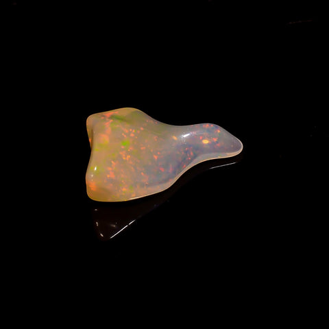 Supreme Top Grade Quality 100% Natural Welo Fire Brown Ethiopian Opal Rough Loose Gemstone For Making Jewelry 13X8X5 MM 2 Cts. KR06-96 Sunkarton