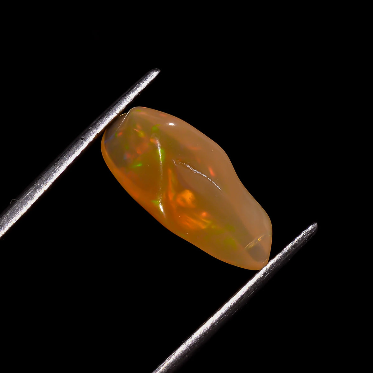 Tempting Top Grade Quality 100% Natural Welo Fire Brown Ethiopian Opal Rough Loose Gemstone For Making Jewelry 16X7X5 MM 2.5 Cts. KR06-97 Sunkarton