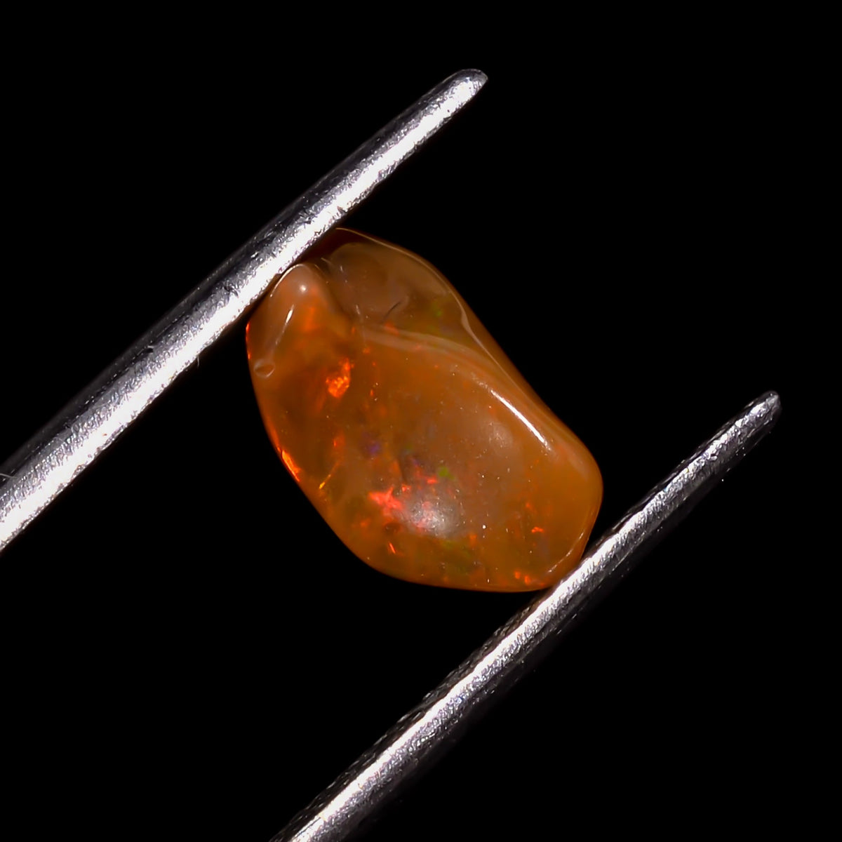 Terrific Top Grade Quality 100% Natural Welo Fire Brown Ethiopian Opal Rough Loose Gemstone For Making Jewelry 9X6X4 MM 1 Cts. KR06-98 Sunkarton