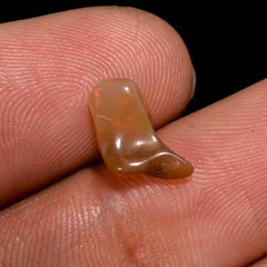 Unique Top Grade Quality 100% Natural Welo Fire Brown Ethiopian Opal Rough Loose Gemstone For Making Jewelry 10X5X4 MM 1 Cts. KR06-99 Sunkarton