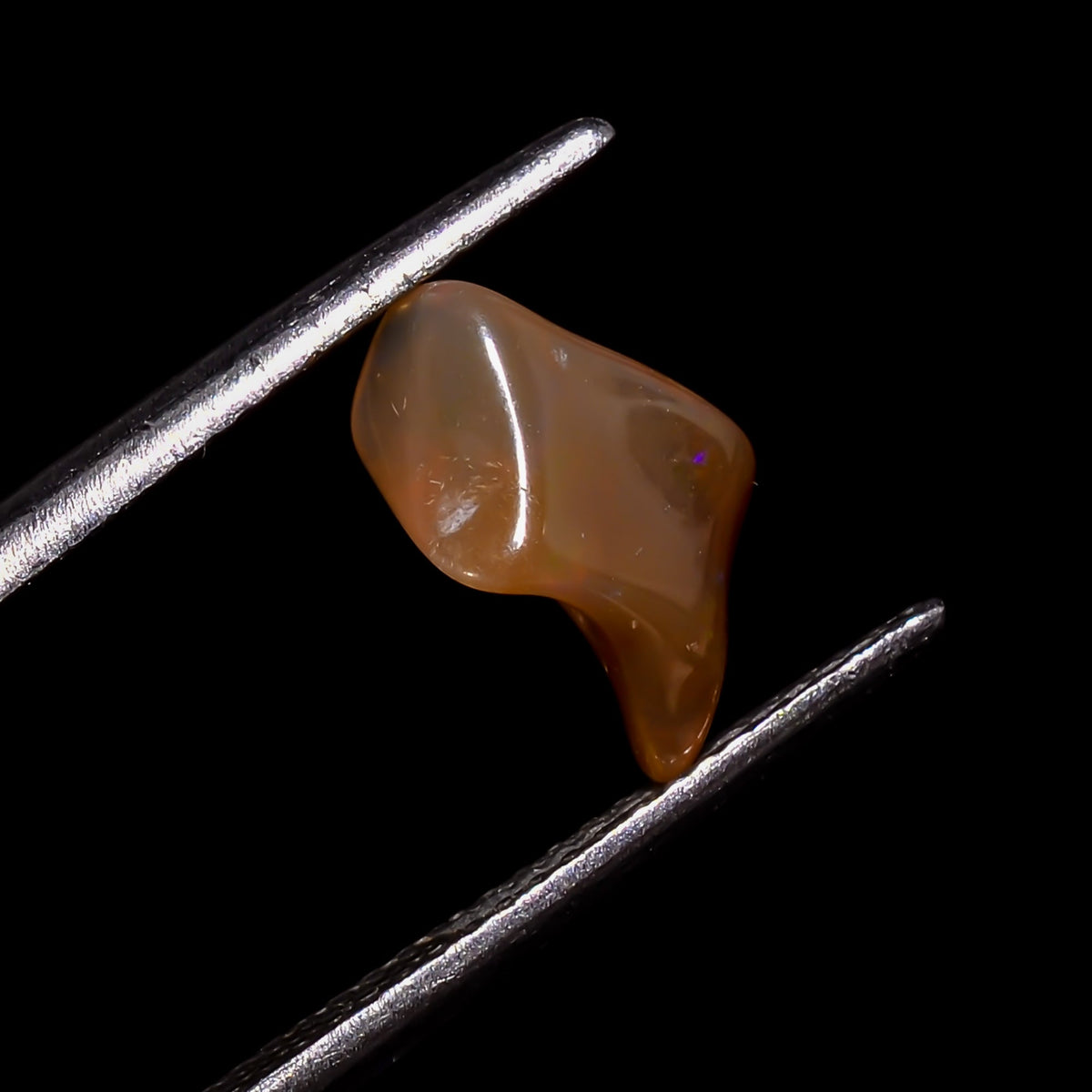 Unique Top Grade Quality 100% Natural Welo Fire Brown Ethiopian Opal Rough Loose Gemstone For Making Jewelry 10X5X4 MM 1 Cts. KR06-99 Sunkarton