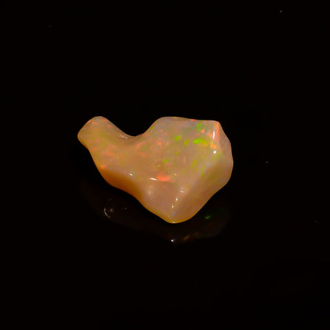 Fantastic Top Grade Quality 100% Natural Welo Fire Brown Ethiopian Opal Polished Rough Gemstone For Making Jewelry 17X12X6MM 5.5 Cts KR07-11 Sunkarton