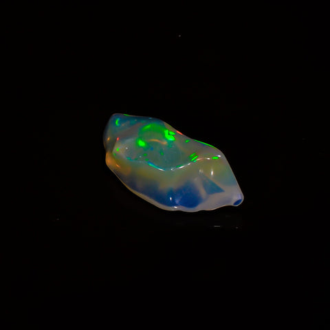Gorgeous Top Grade Quality 100% Natural Welo Fire Brown Ethiopian Opal Polished Rough Gemstone For Making Jewelry 23X9X5 MM 4.5 Cts. KR07-12 Sunkarton