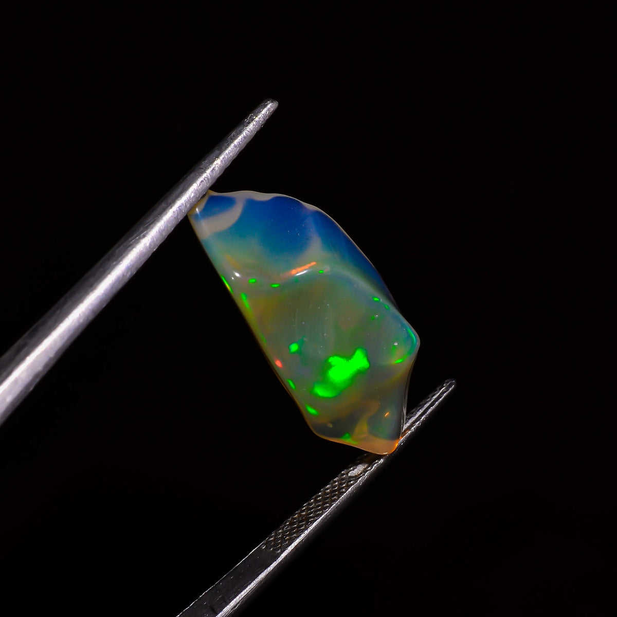 Gorgeous Top Grade Quality 100% Natural Welo Fire Brown Ethiopian Opal Polished Rough Gemstone For Making Jewelry 23X9X5 MM 4.5 Cts. KR07-12 Sunkarton