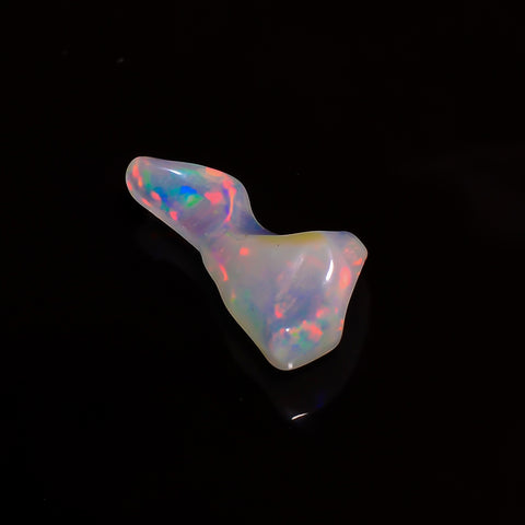 Exclusive Top Grade Quality 100% Natural Welo Fire White Ethiopian Opal Polished Rough Gemstone For Making Jewelry 28X9X5 MM 3 Cts. KR07-33 Sunkarton