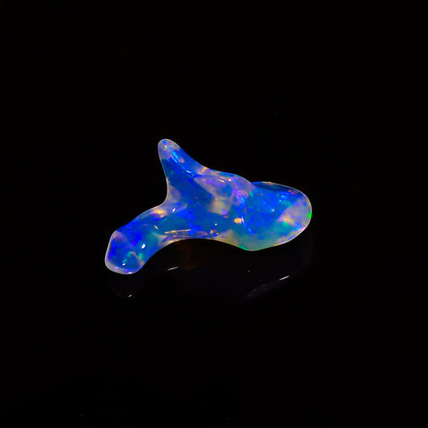 Immaculate Top Grade Quality 100% Natural Welo Fire White Ethiopian Opal Polished Rough Gemstone For Making Jewelry 15X9X5 MM 2 Cts. KR07-38 Sunkarton