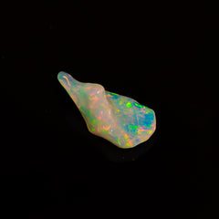 Marvellous Top Grade Quality 100% Natural Welo Fire White Ethiopian Opal Polished Rough Gemstone For Making Jewelry 21X10X6 MM 4 Cts KR07-40 Sunkarton