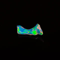 Excellent Top Grade Quality 100% Natural Welo Fire White Ethiopian Opal Polished Rough Gemstone For Making Jewelry 17X6X4 MM 1.5 Cts KR07-57 Sunkarton